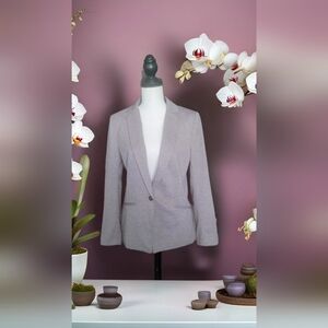 HM Light Gray Business Casual  Blazer Sz 12